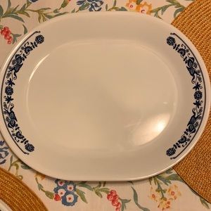 Corelle Old Town Blue Serving Platters
